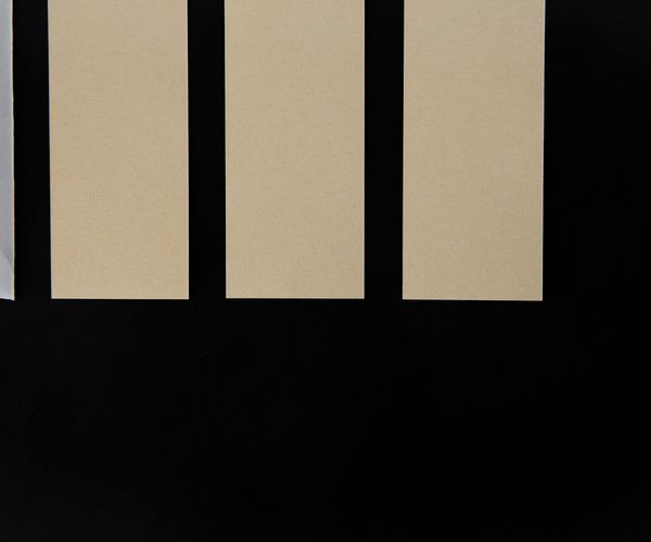 Symmetrical abstract shapes representing balance